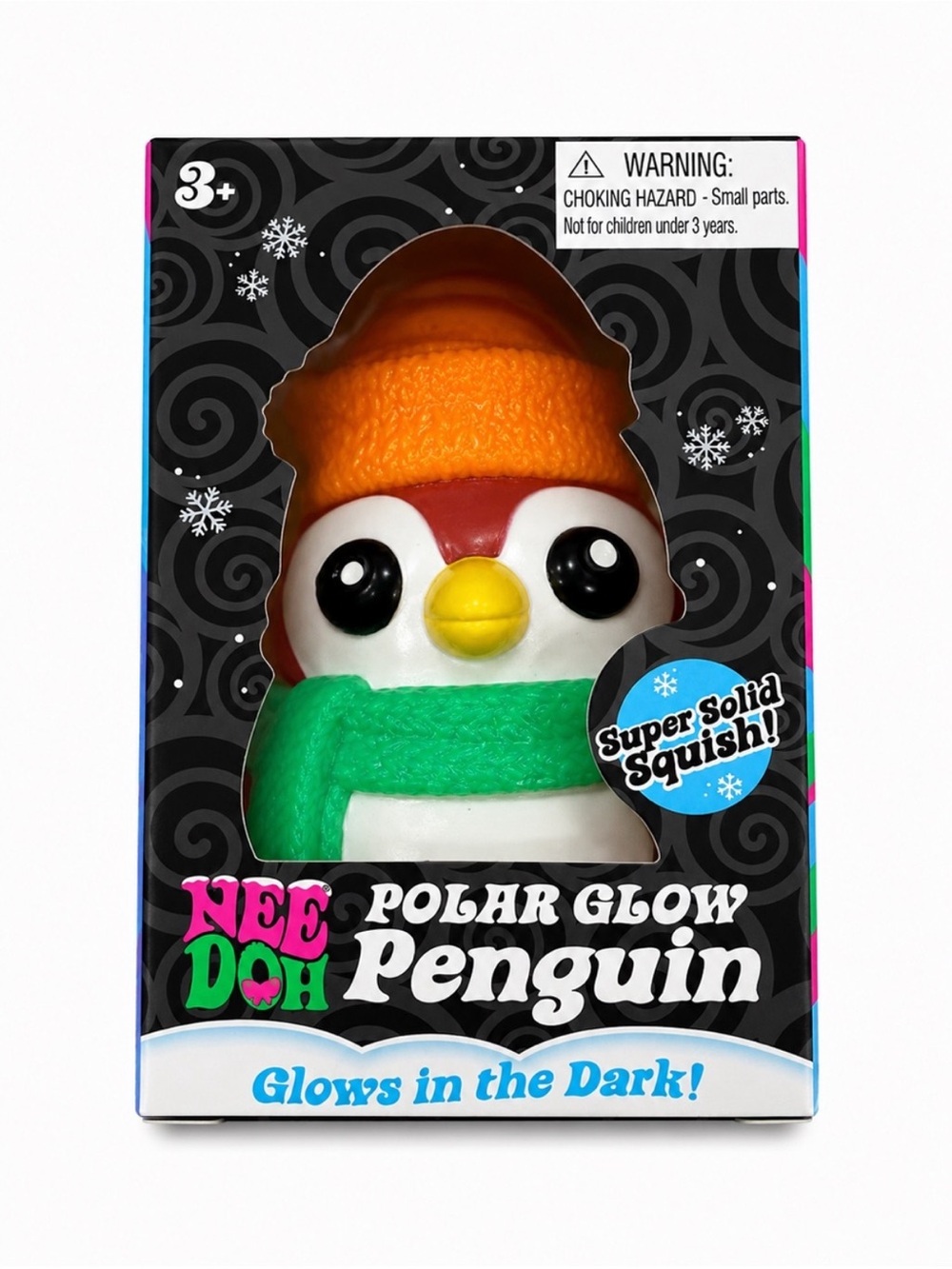 NEW NEEDOH POLAR GLOW PINK PENGUIN VIRAL SQUISHY